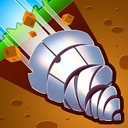 Ground Digger: Lava Hole Drill MOD APK v2.4.2 (Unlimited Money/Gems)
